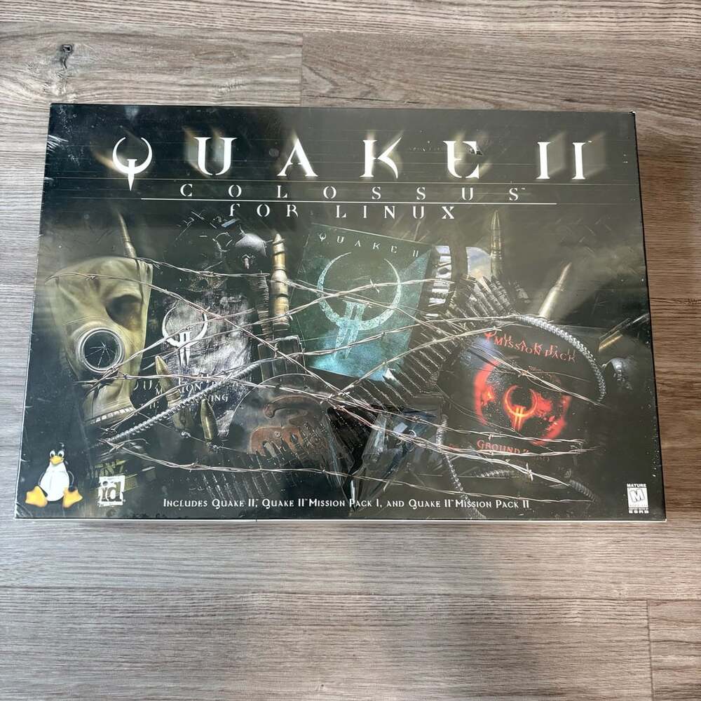 Id Software Quake II Colossus for Linux Big Box PC Game New